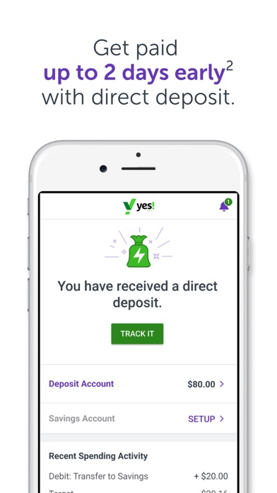 Yes! Debit screenshot 2