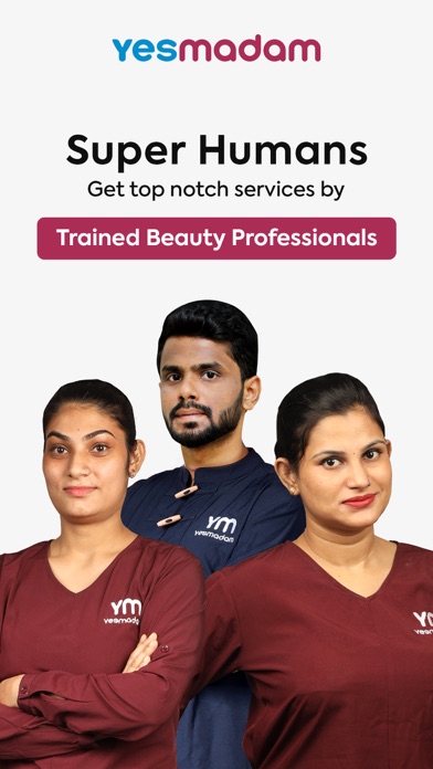 Yes Madam - Salon at Home App screenshot 4