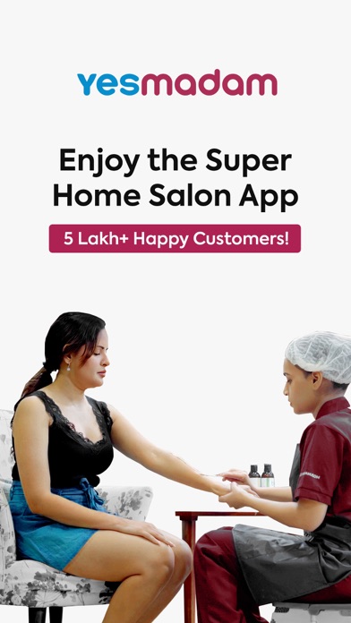 Yes Madam - Salon at Home App screenshot 8