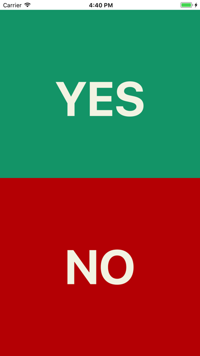Yes or No Communication screenshot 1