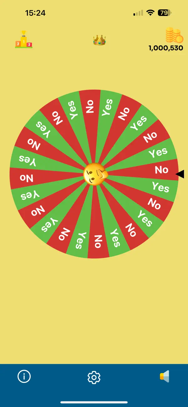 Yes or No Wheel Spinner screenshot 6