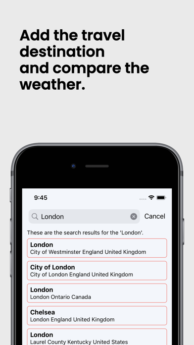 Yester - Yesterday's Weather screenshot 2