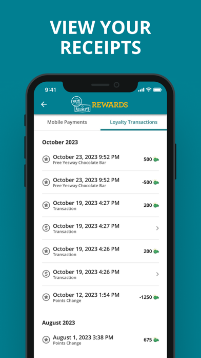 Yesway & Allsup’s Rewards screenshot 1