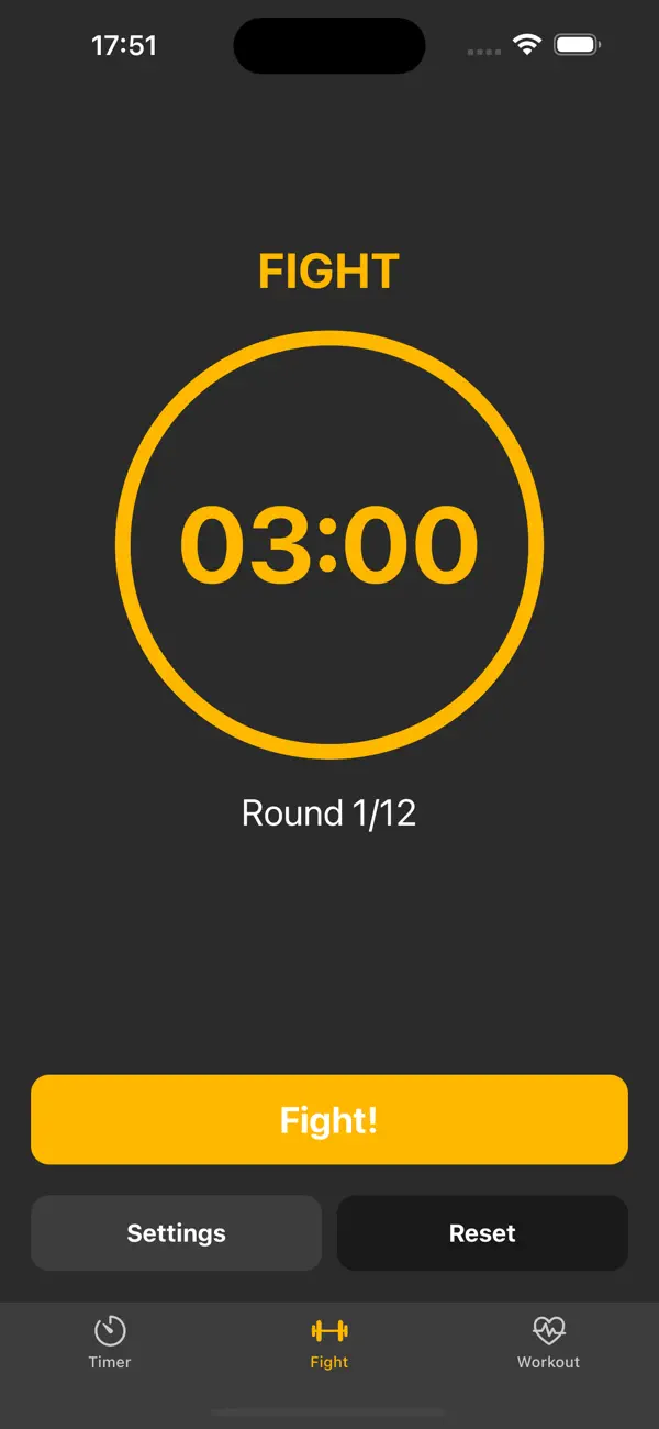 Yet Another Boxing Timer screenshot 3