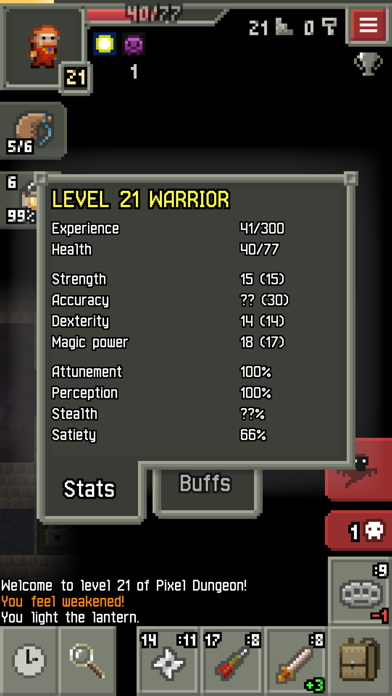 Yet Another Pixel Dungeon screenshot 1