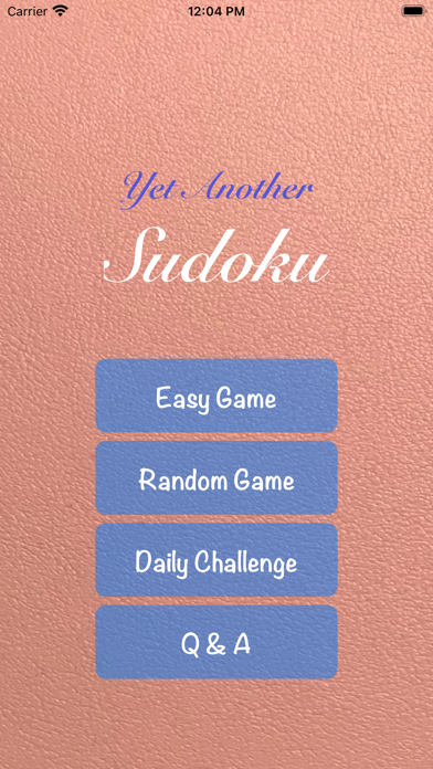 Yet Another Sudoku screenshot 4