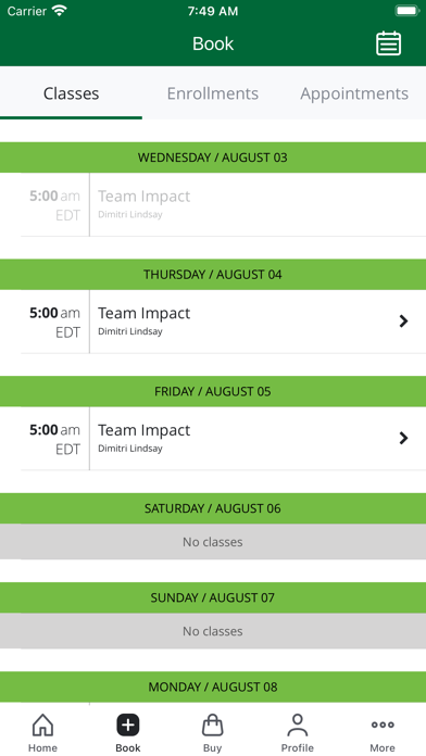YF Active screenshot 2