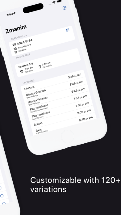 YidKit: Smart Siddur, Zmanim screenshot 3