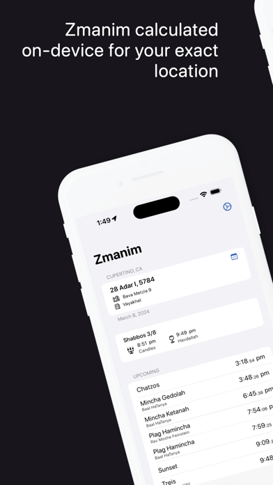 YidKit: Smart Siddur, Zmanim screenshot 4