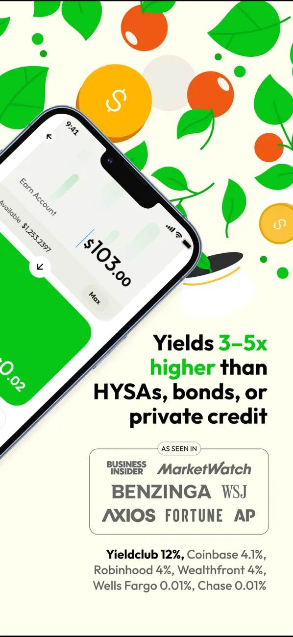 YieldClub screenshot 2