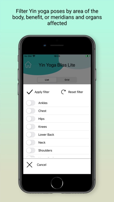 Yin Yoga Bliss Lite screenshot 5