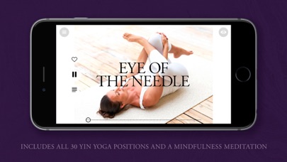 Yin yoga screenshot 2