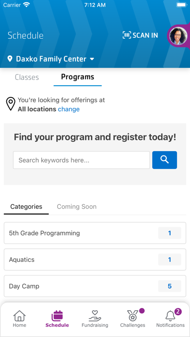 YMCA of the Chesapeake. screenshot 1