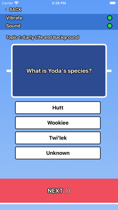 Yoda Trivia screenshot 2