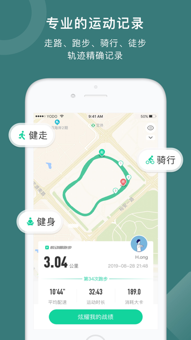Yodo Run - keep fit, feel good screenshot 4