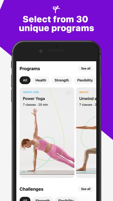 Yoga Flow · Beginner Workouts screenshot 1