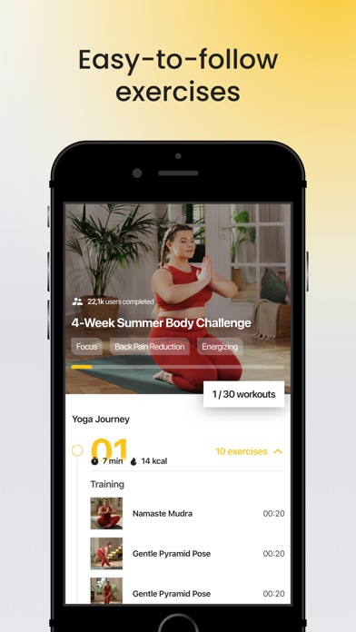 Yoga-Go: Chair Yoga & Tai Chi screenshot 4