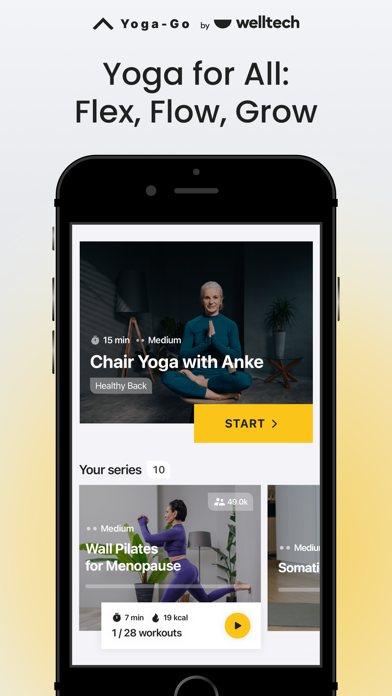 Yoga-Go: Chair Yoga & Tai Chi screenshot 6