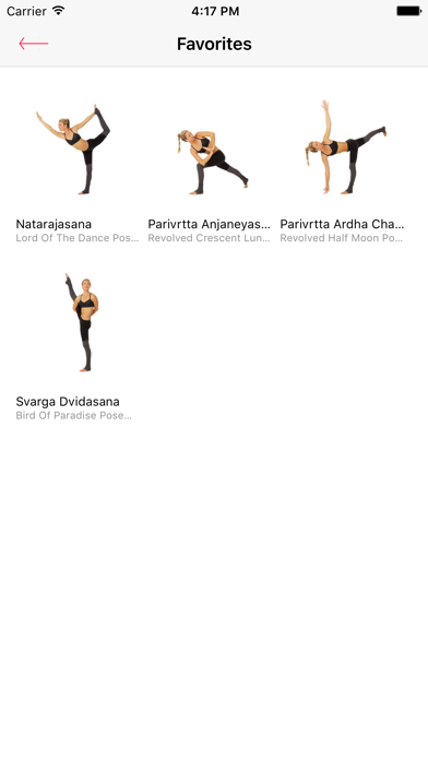 Yoga Poses — 250 yoga poses with video tutorials screenshot 1