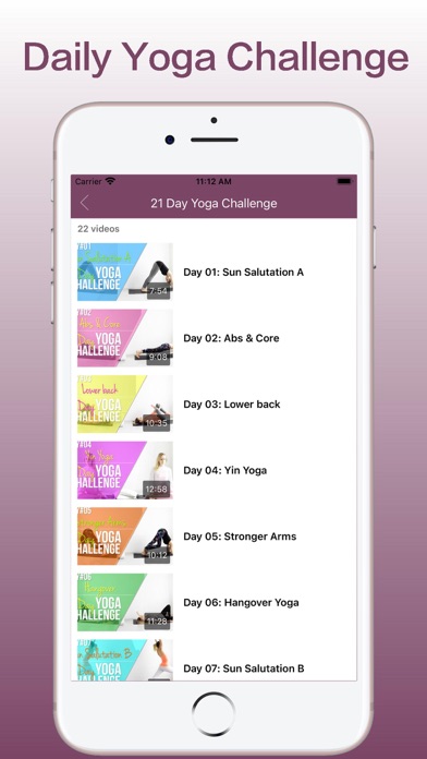 Yoga Workout-Do Yoga At Home screenshot 3