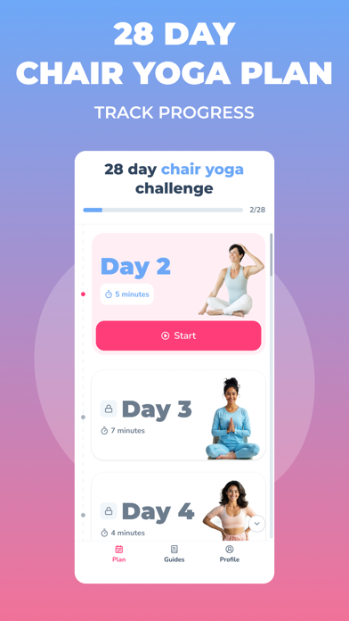 Yogio: Chair Yoga & Pilates screenshot 3