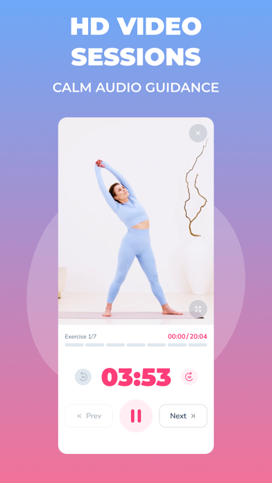 Yogio: Chair Yoga & Pilates screenshot 2