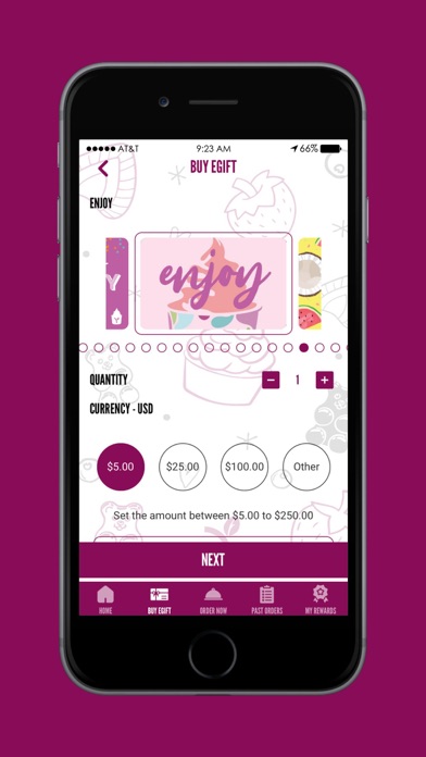 Yogurtland screenshot 1