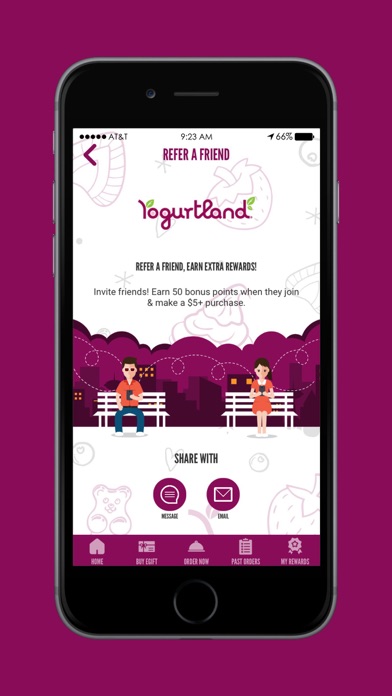 Yogurtland screenshot 2