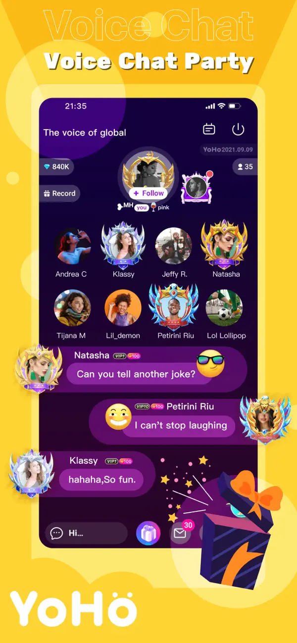 YoHo - Group Voice Chat screenshot 2