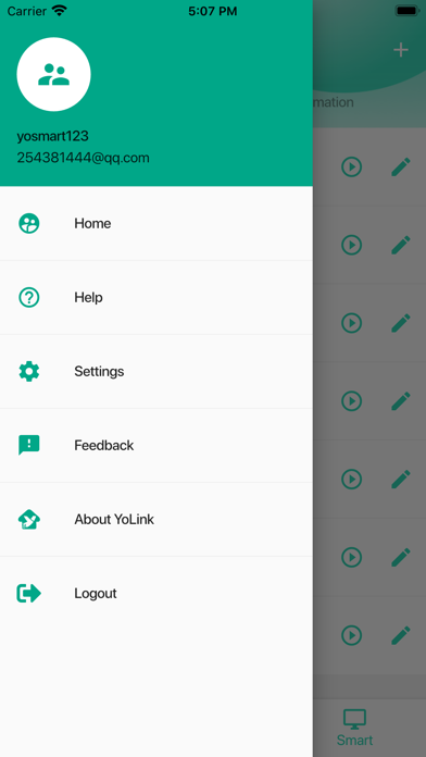 YoLink screenshot 1