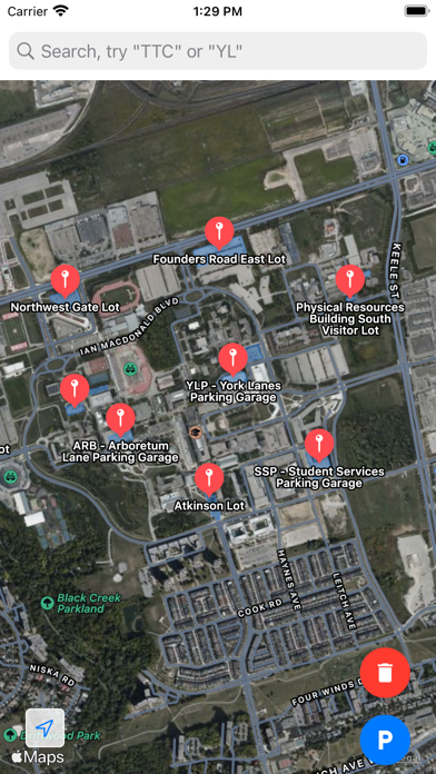 York U Maps screenshot 3