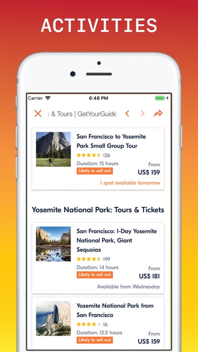 Yosemite National Park screenshot 2