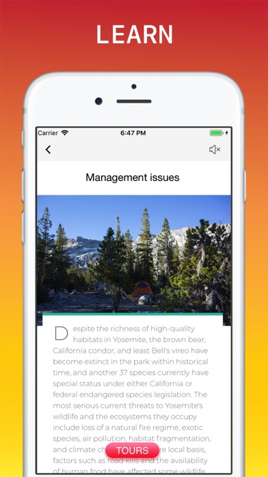 Yosemite National Park screenshot 3