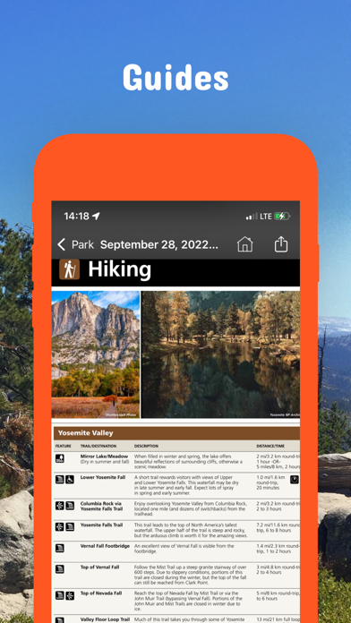 Yosemite Pocket Maps screenshot 2