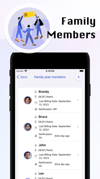 Yosum: Subscription Manager screenshot 1
