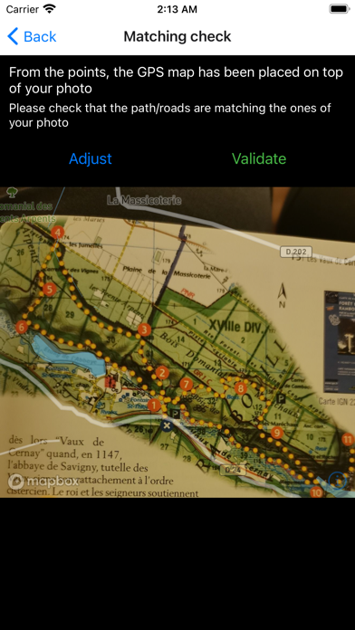 You are here - GPS for any map screenshot 1