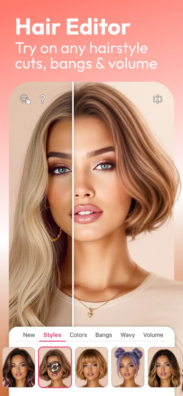 YouCam Makeup: Face Editor screenshot 2