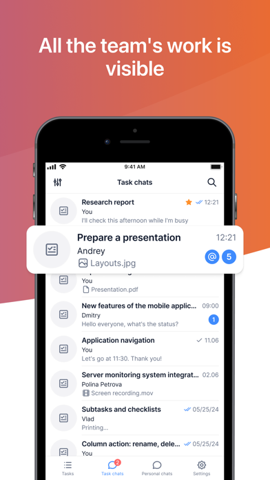 YouGile: Task Tracker & Chats screenshot 2