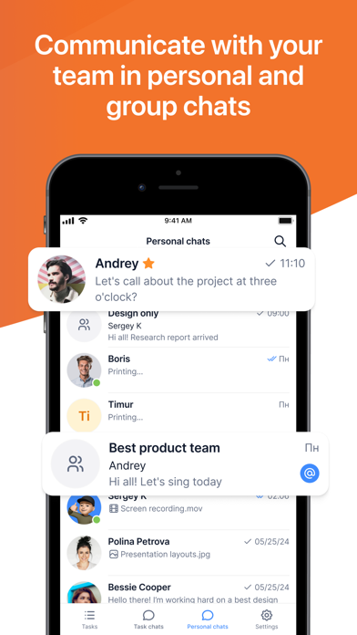 YouGile: Task Tracker & Chats screenshot 1