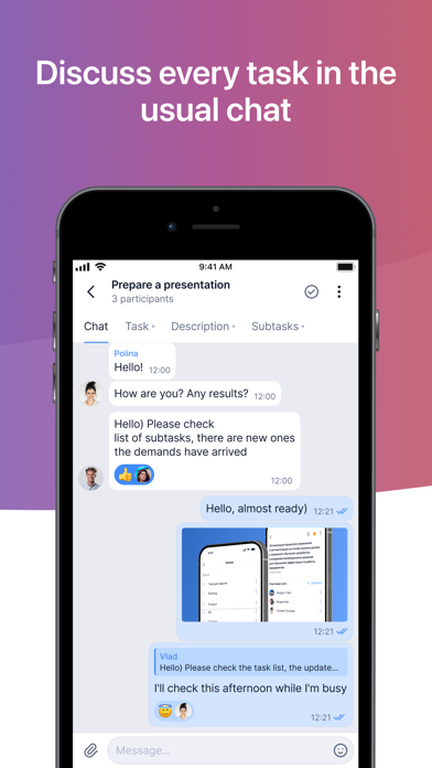 YouGile: Task Tracker & Chats screenshot 3