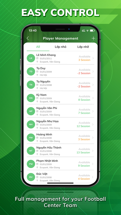YOUNG KIDS: Bóng đá trẻ em screenshot 2