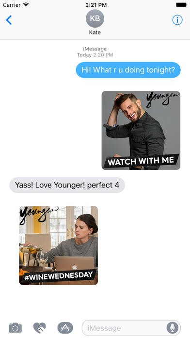 Younger Stickers - TV Land screenshot 4