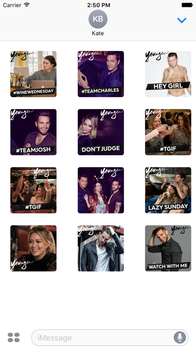 Younger Stickers - TV Land screenshot 1