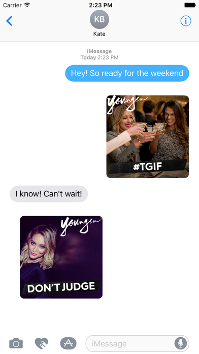Younger Stickers - TV Land screenshot 2
