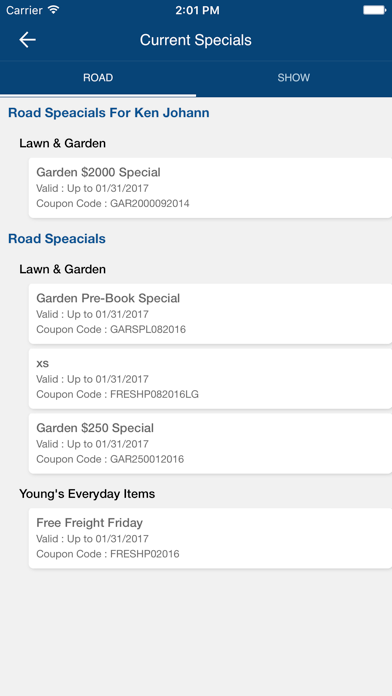 Youngs Sales Rep screenshot 2