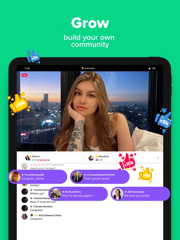 YouNow: Go Live, Make Friends screenshot 1