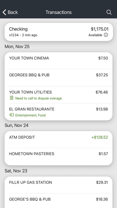 Your First Financial screenshot 1