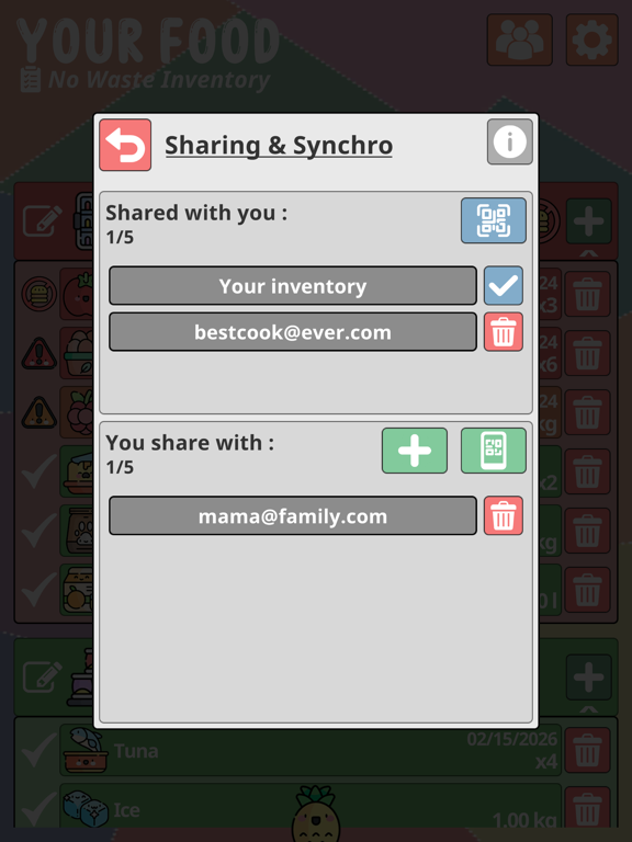 Your Food - No Waste Inventory screenshot 7