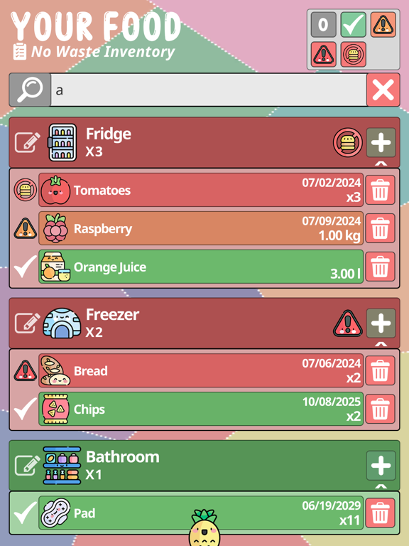 Your Food - No Waste Inventory screenshot 3