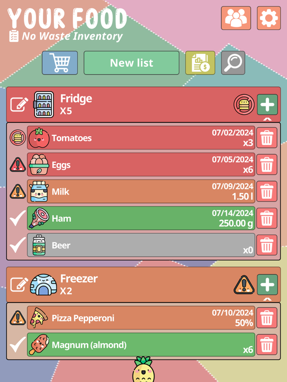 Your Food - No Waste Inventory screenshot 10